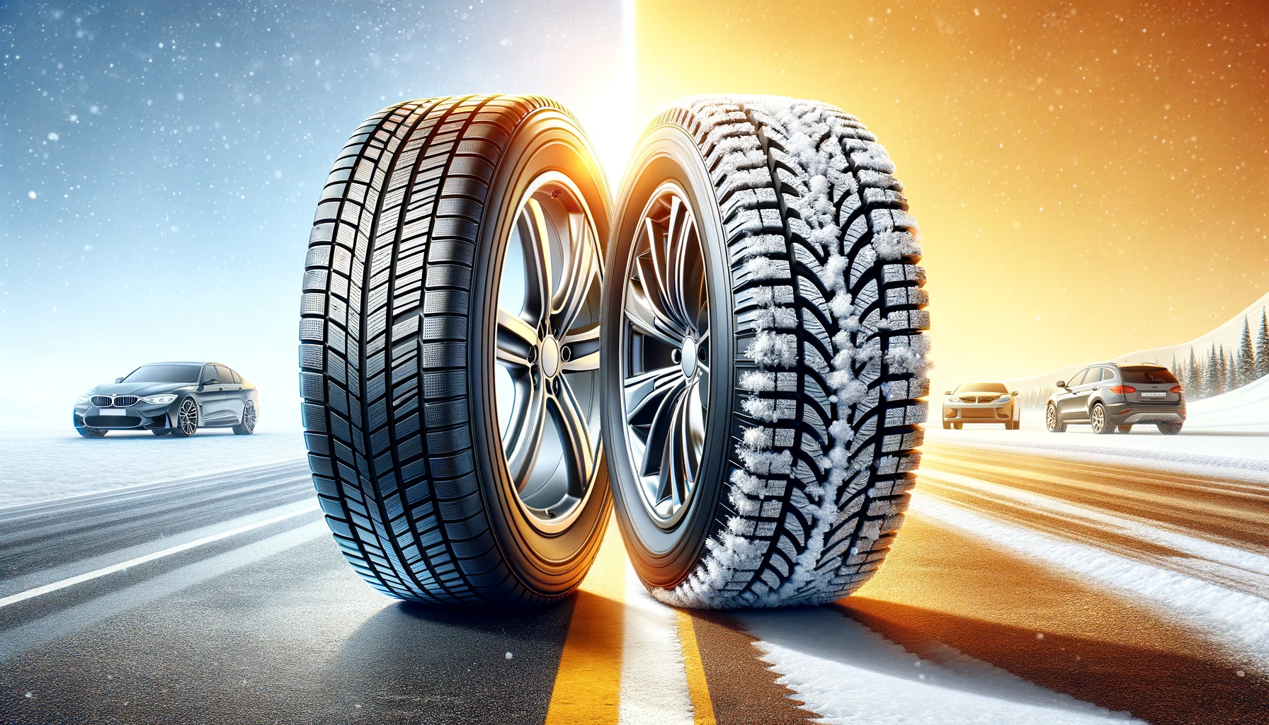 The Difference Between Summer Tires and Winter Tires